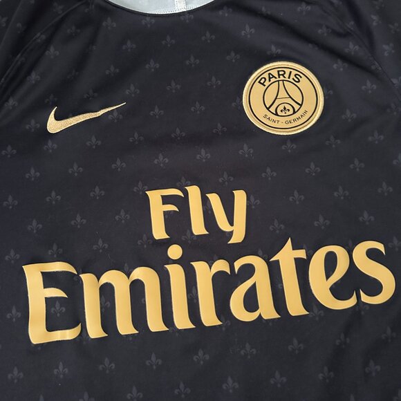 2018 PSG Paris Saint-Germain Nike Dri-FIT Training Jersey - Size Medium - Picture 2 of 9